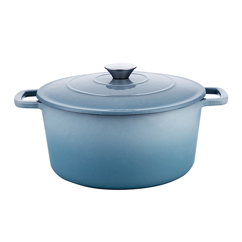 blue 5l cast iron pot supplier