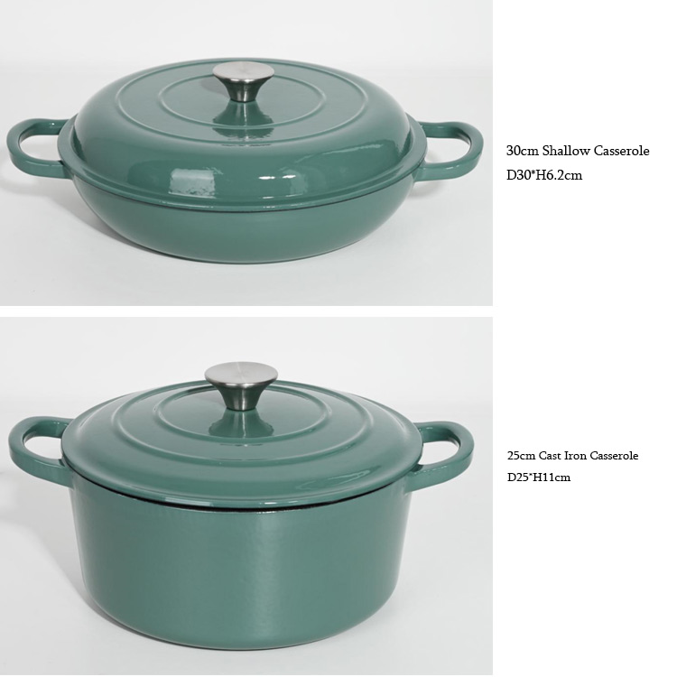 enameled cast iron cookware