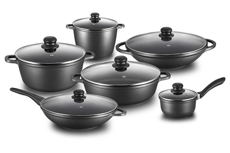 wholesale die-cast aluminum cookware set