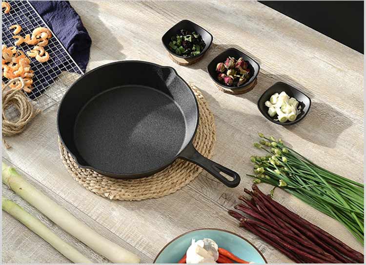 pre-seasoned cast iron frying skillet for sale