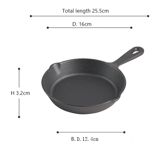 cast iron frying skillet factory