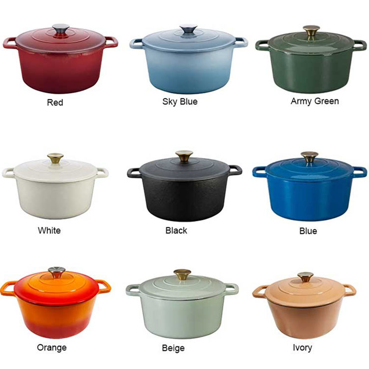 china factory of custom 5L casserole dish