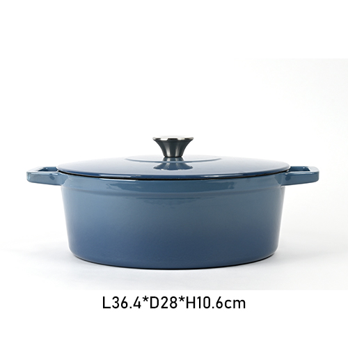 custom enameled cast iron casserole